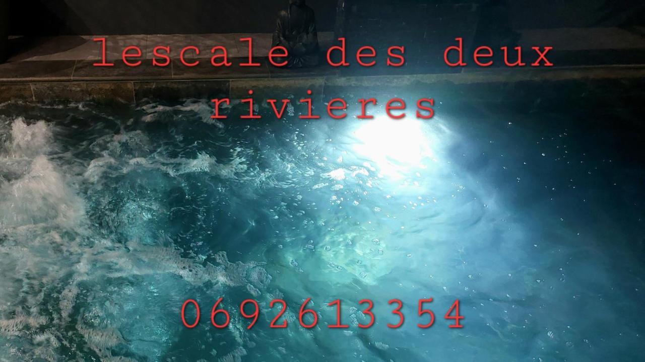 L'Escale Des Deux Rivieres Villa Saint-Joseph Exteriör bild